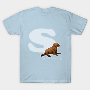 S is for Sea Lion T-Shirt